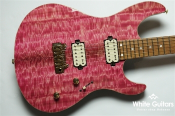 FUTURA-S HH LTD / Alder Back Figured Eucalyptus Top Body - Transparent Pink